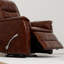 Fauteuil inclinable et pivotant avec repose-pieds manuel Global Home-1825888419