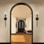 2 - Light Armed Mounted Tulip Glass Wall Sconces (Set Of 2)-277439684