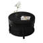 Table basse avec compartiment caché, table basse ronde avec tablette de rangement pour le salon-753806394