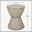 Table d'appoint d'extérieur MGO, gris clair