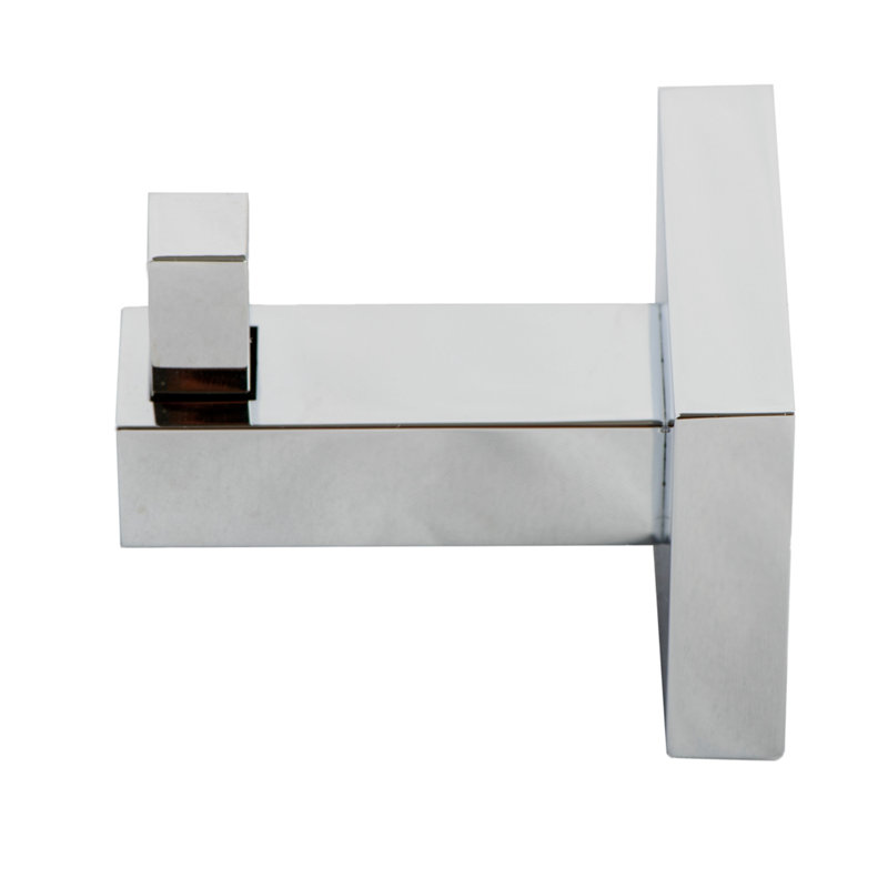Capri Wall Mounted Robe Hook, Polished Chrome