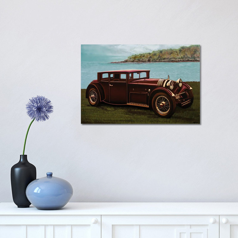 Voisin C20 Mylord Demi-Berline 1931 by Paul Meijering - Wrapped Canvas Gallery-Wrapped Canvas Giclée