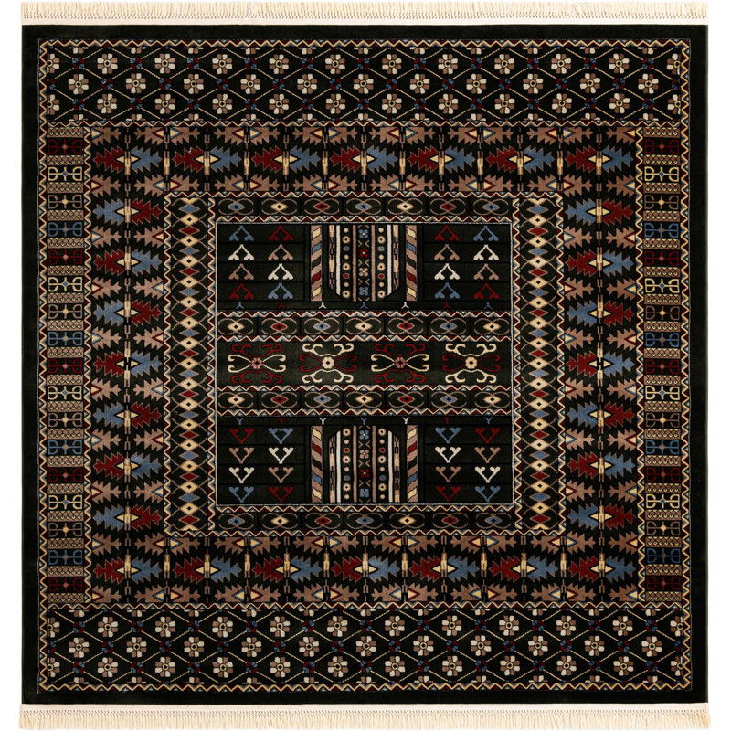 Tapis Sajur Dequone, Carré 7 pi 10 po