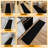 Indoor 1 ft. 10.5 in. x 8 ft. Black Non-Slip Runner Rug For Kitchen, Hallways, and Entryways-1197852487