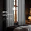 Rideaux obscurcissants en lin synthétique pour chambre et salon Bellino (1 panneau)-1007233960-1007233939