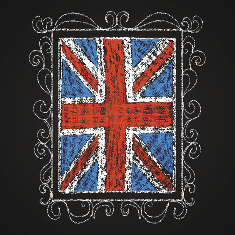 Union Jack by Comotomo - Wrapped Canvas Print, 30cm H x 30cm W