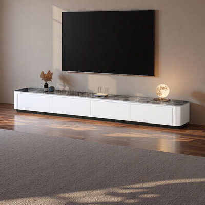 Modern minimalist floor TV cabinet