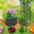 Raised Garden Bed Planter Boxes with Trellis, 70.9" Wheeling Self-Watering Tomato Planter Boxes with Trellis (Black)