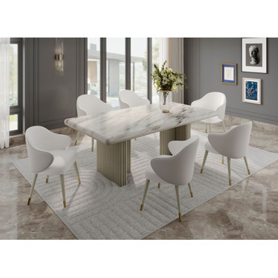 Knott 7-piece Dining Table Set