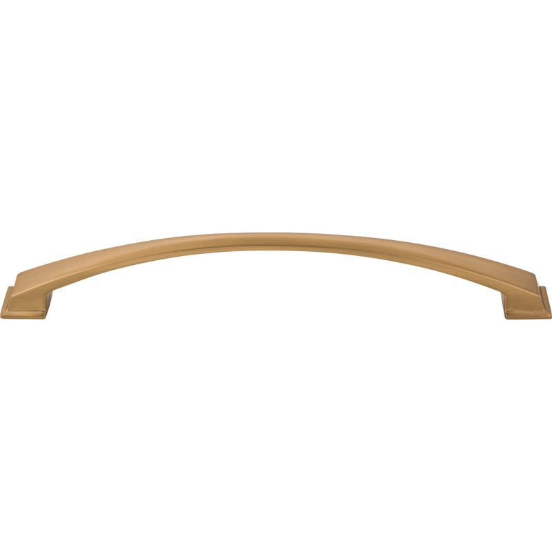 Roman Arch Pull, Satin Bronze, 3 3/4"