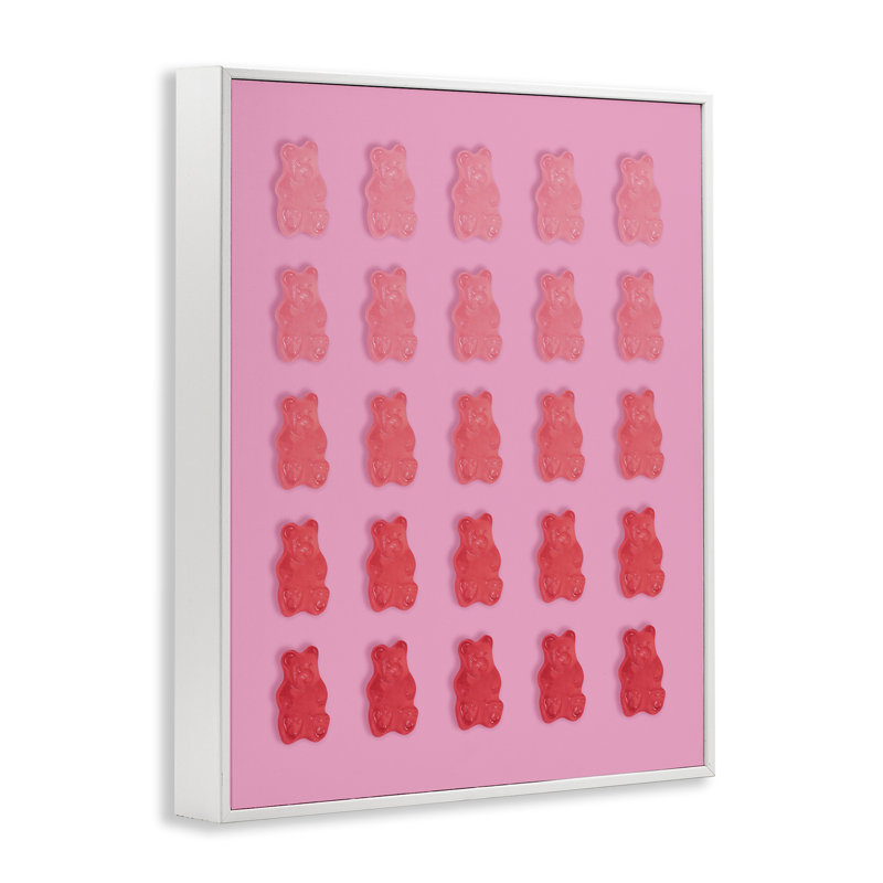 Giclée encadrée rose et rouge, design par Lish Creative, H 14 po x l 11 po, Giclée encadrée blanc bord de mer