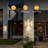  VIANIS White Dusk to Dawn Outdoor Wall Lights, Modern Porch Lights Outdoor  with 10W LED -116575640