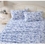 Laura Ashley Annabella Solid White Cotton Pole Top Window Valance
