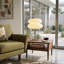 Lampe de table beige hamburger de style tricolore (y compris l'ampoule E26)