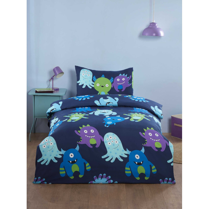 Tyronza Microfiber / Polyester Abstract Duvet Cover with Pillowcases