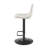 Crixus Swivel Upholstered Adjustable Height Counter Stool-259509184