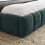 Upholstered Bed Frame With Thick Fabric, Chenille Fabric Grounded  Platform Bed With Headboard And Solid Frame. No Box Spring Needed-1815477343-1815477329