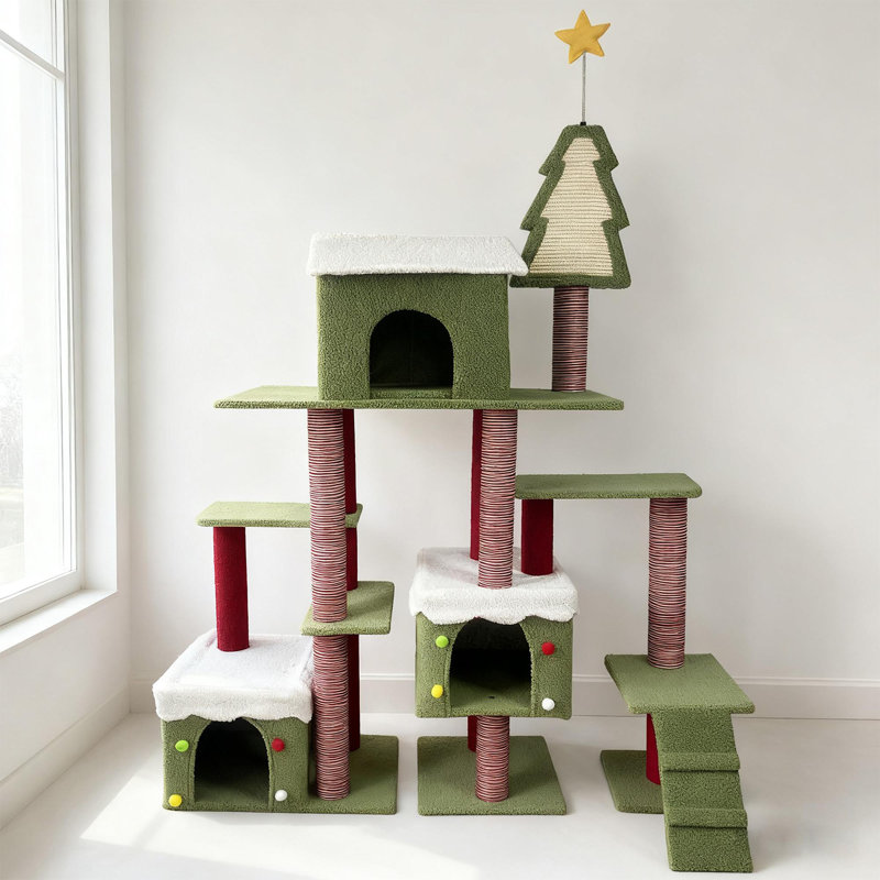 Cat Tree with Sisal Scratching Posts
