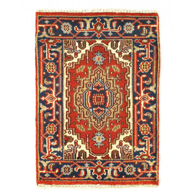 Reuter One-of-a-Kind 2' X 3' Wool Area Rug Rust