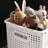 White,Foldable Laundry Hamper With Wheels, Breathable Mesh Design, Heavy-Duty PP Material, Space-Saving Collapsible Storage Basket For Home, Bathroom, And Laundry Room-1976691085