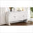 Cabinets, Traditional Four-Door Ash Veneer Storage Cabinet with Rounded Arc Legs | MDF | Hallway-1385437983