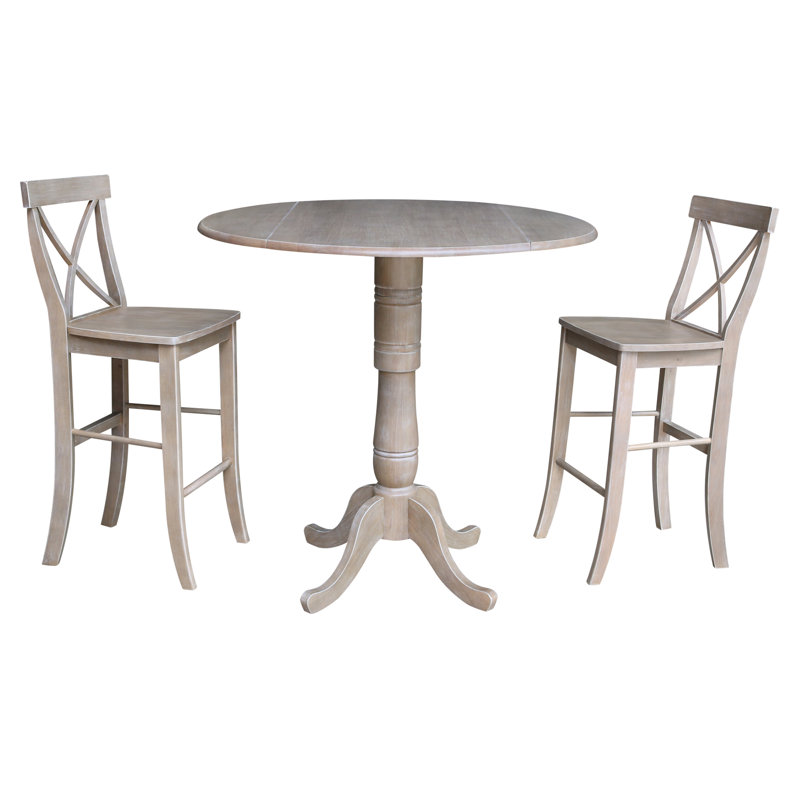 Ensemble de salle à manger Danyela, Taupe-gris délavé