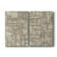 Earth Earth - toile tendue avec châssis de qualité supérieure - prête à être accrochée-108945324