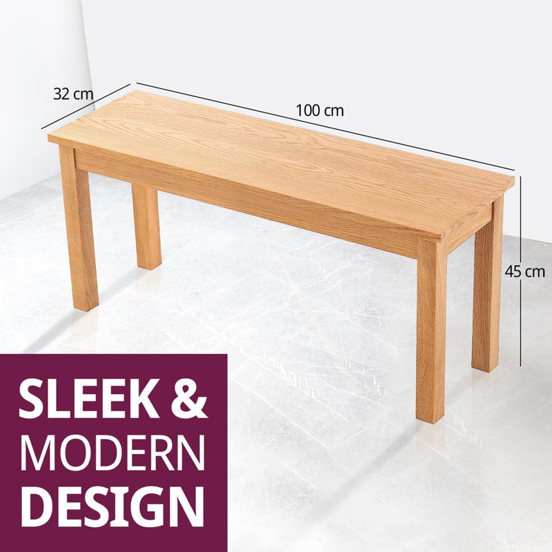 Solid Wood Bench
