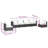 6 Piece Lounge Sofa Seating Group-333434448-333434447