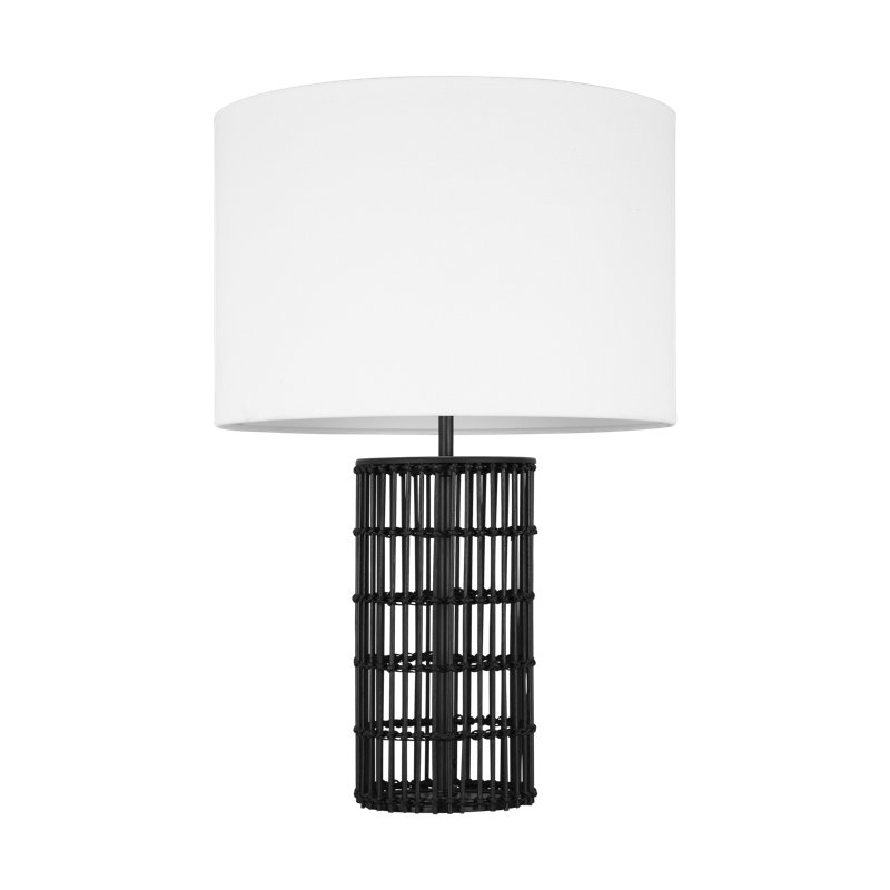Elio Table Lamp, Aged Iron/Black