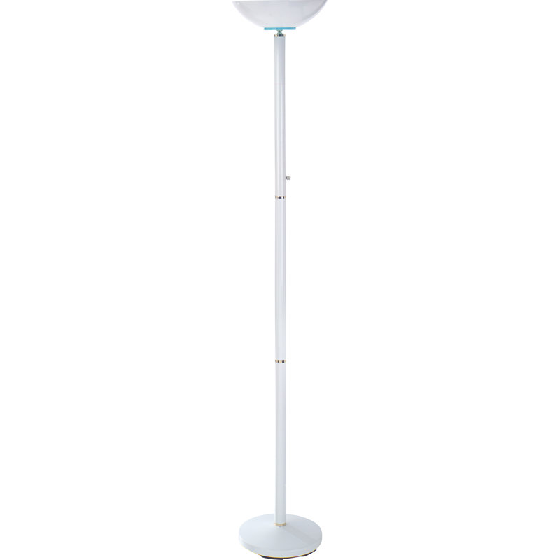 Selleck 72'' Torchiere Floor Lamp, White