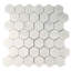 Alps 12" x 12" Marble Honeycomb Mosaic Wall & Floor Tile