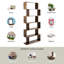 192cm H x 80cm W Geometric Bookcase