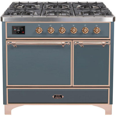 Cuisinière à double carburant ILVE Majestic II 40 po