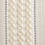 Panneau de rideau en coton 1PC 50X108 avec rayures et doublure en chenille-1107601266-1107601164