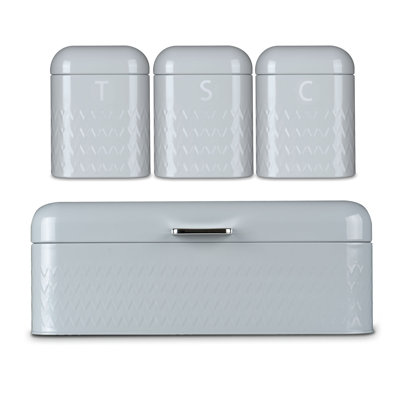 4 Piece Kitchen Canister Set