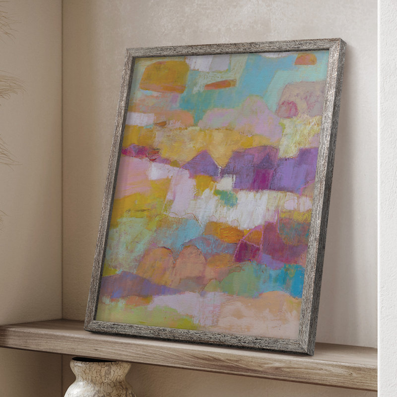 Kindill I, reproduction encadrée - bois massif, H 30 po x l 24 po