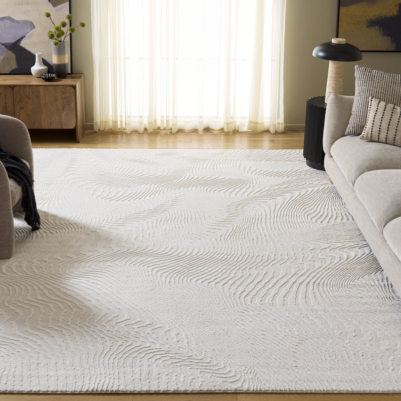 Frederich Performance Abstract Rug, Rectangle 8' x 10'