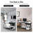 Metal Top Writing Desk