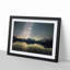 Starry Night Blue and Yellow in Abstract - Picture Frame Graphic Art Print-55729958-55729959
