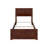  Jeilynn Solid Wood Foundation Bed Frame with Matching Footboard-339714126-396698180