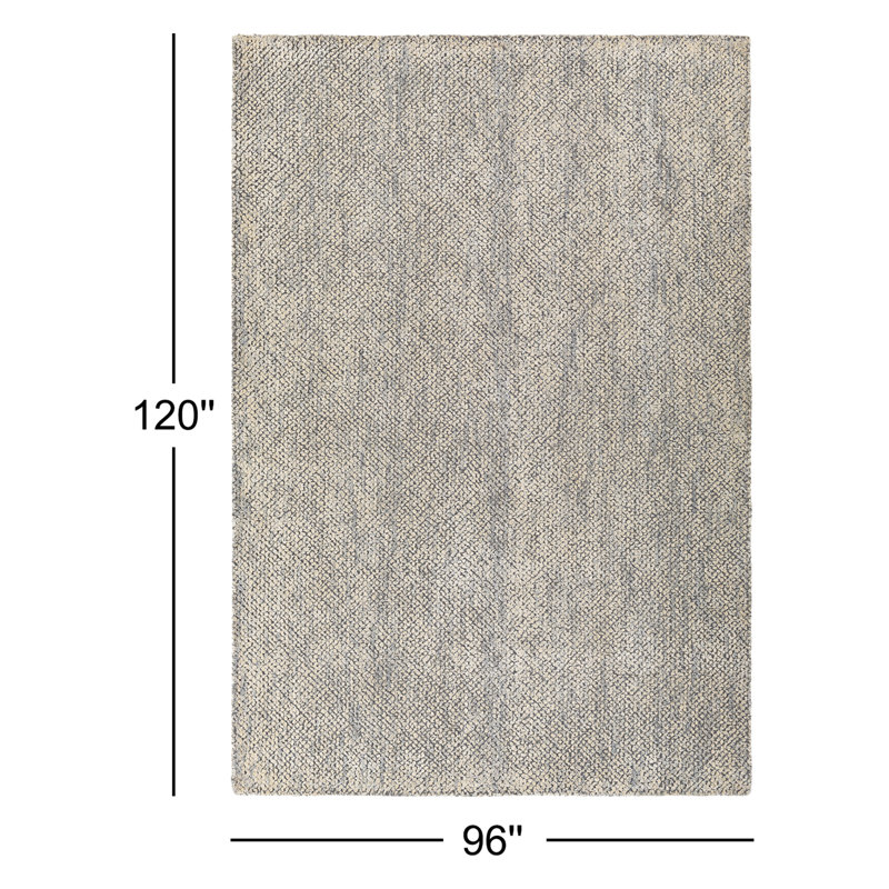Tapis beige ardoise Alba, Rectangle 8 pi x 10 pi