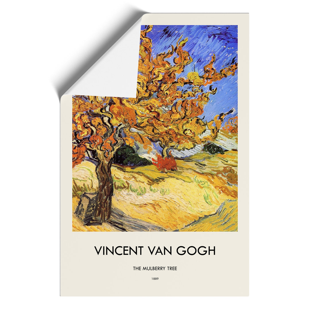 Mulberry Tree Print by Vincent van Gogh - Frameless Print