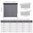 Outdoor Semi Sheer Roll-Up Shade-703880540-703880542