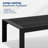 43" All-Weather Aluminum Patio Coffee Table, Modern Rectangle Outdoor Table-289504704-289504708