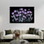 Purple Tulips Delicate Dreamy Elegant Lavender Tulip Violet Nature Spring Wall Art Print 1 Piece Wrapped Canvas Wall Art-1992096118