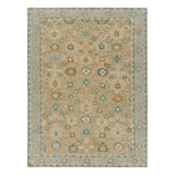 Wool Camouflage Area Rug