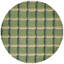 Giedre Geometric Hand Tufted Cotton/Wool Area Rug in Green/Beige-914687391