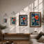 Study in Bloom Botanical - Framed Print-1237200490-1237200491