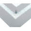 Bourne Plastic LED Semi Flush Mount